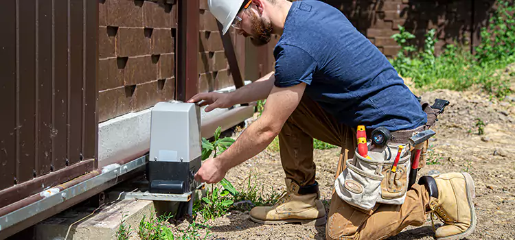 Electric Driveway Gate Installation Crown Point