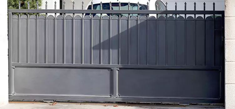 Metal Driveway Gate Installation Crown Point