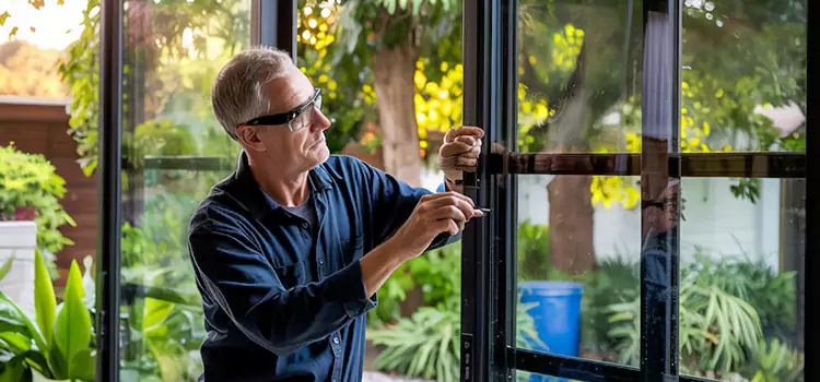 Replacing Sliding Door Lock Crown Point